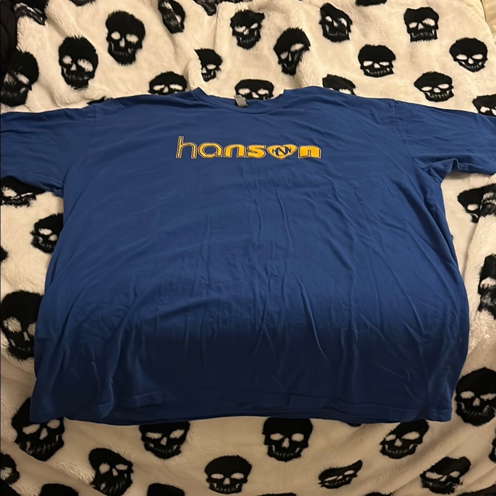 4XL Hanson Blue T-Shirt